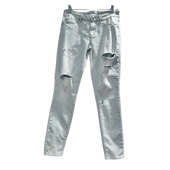 ARTICLES OF SOCIETY distressed light stone wash jeans size 27 - Picture 1 of 15